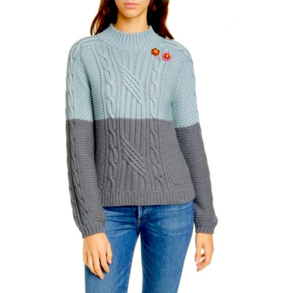 ❤️SALE Ted  Baker London
SLIMBO CBN CHUNKY CABLE KNIT